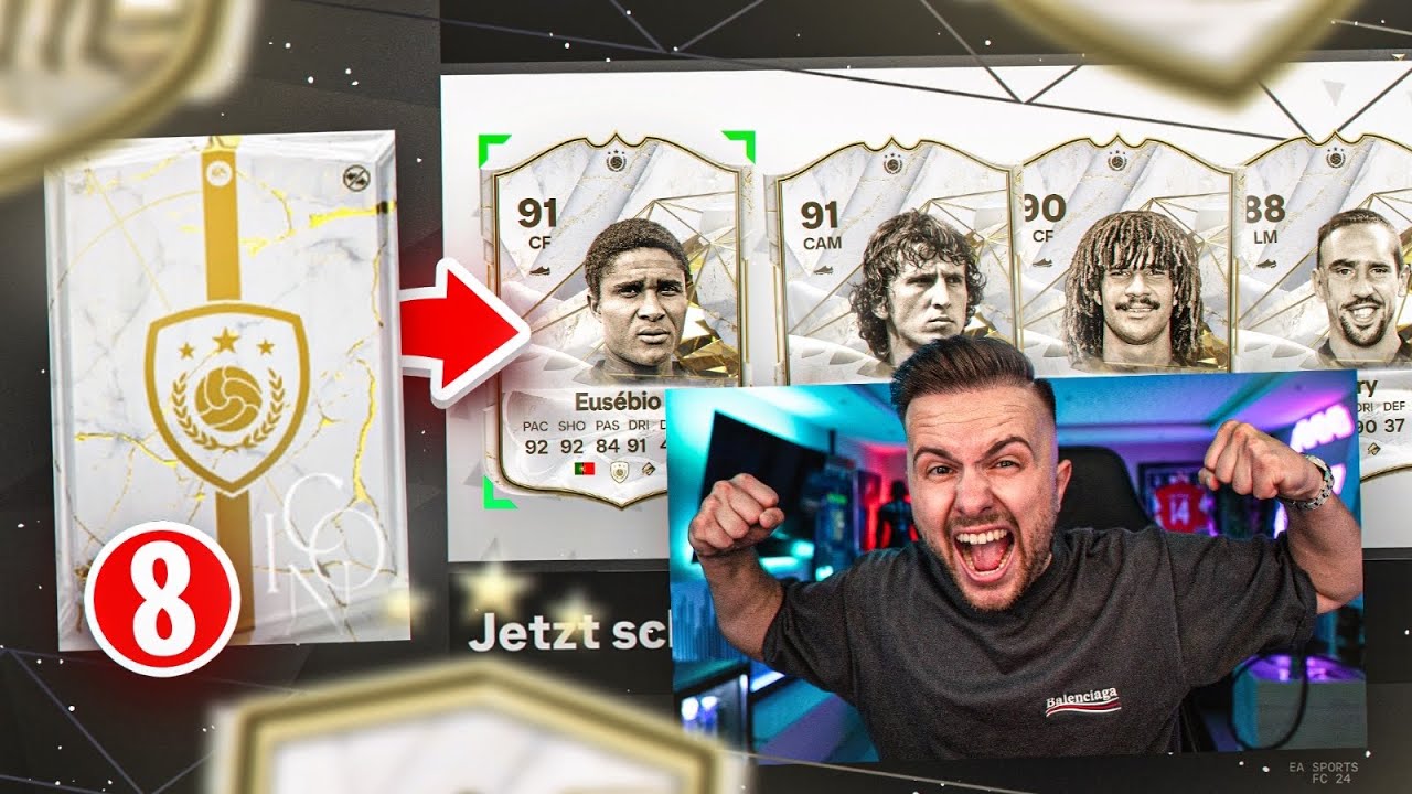 Ich ZIEHE 8x ICON PACKS & bekomme ___ 😱😱