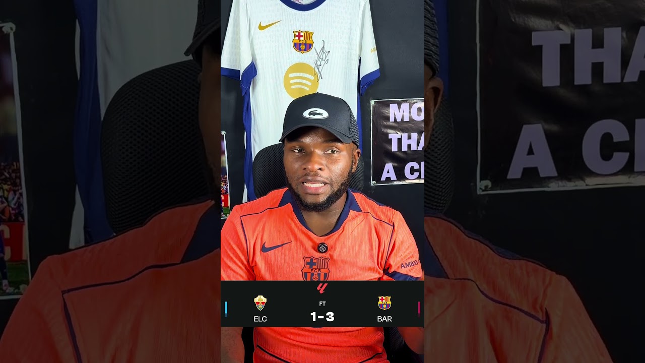 Barcelona need to fix this as soon as possible, it can’t be happening again