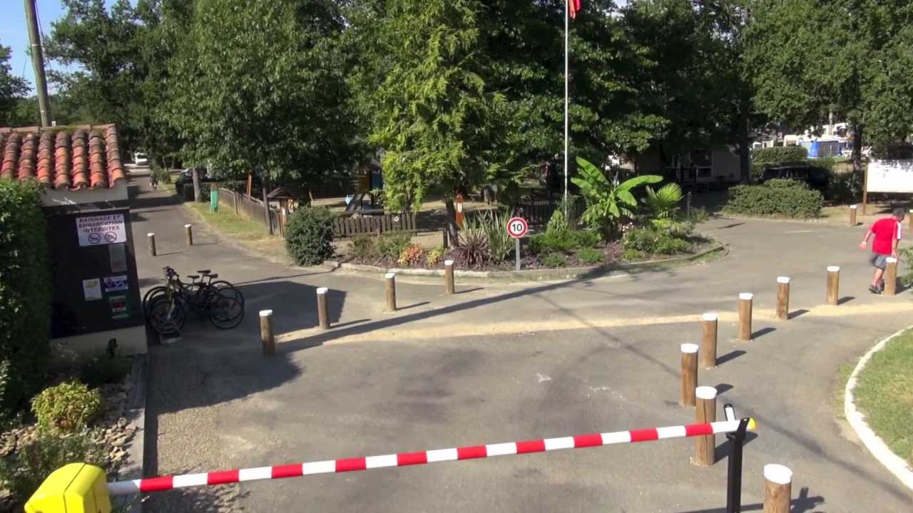 video du camping de l'Uby à Barbotan dans le Gers