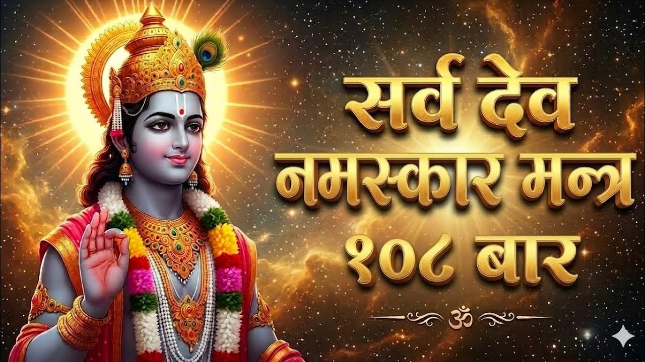 Most Powerful Universal Mantra | सर्वदेवनमस्कारः केशवं प्रति गच्छति | #101mantraa #bhakti 