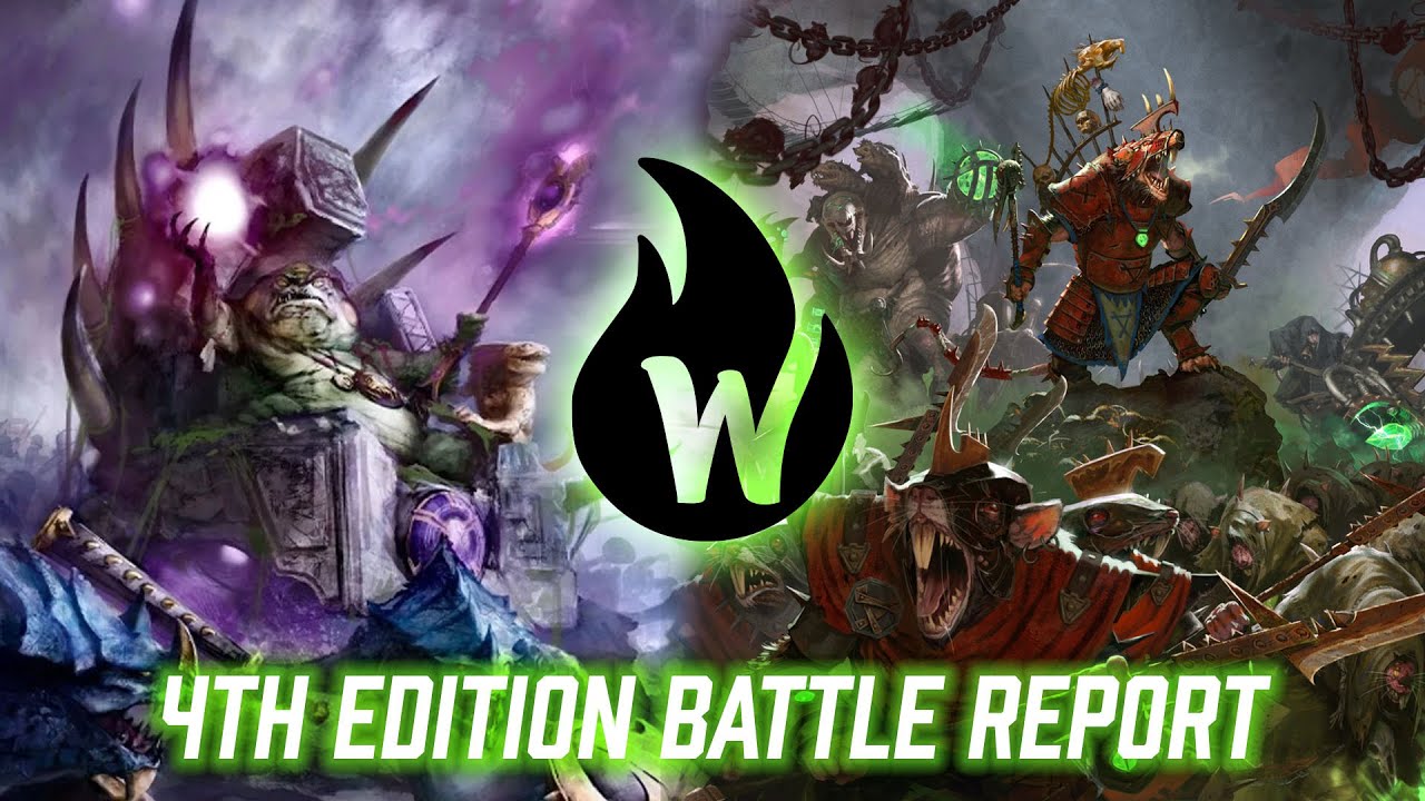 Скейвены против Серафонов: Отчет о битве в Age of Sigmar (12 Штормовых демонов?!)