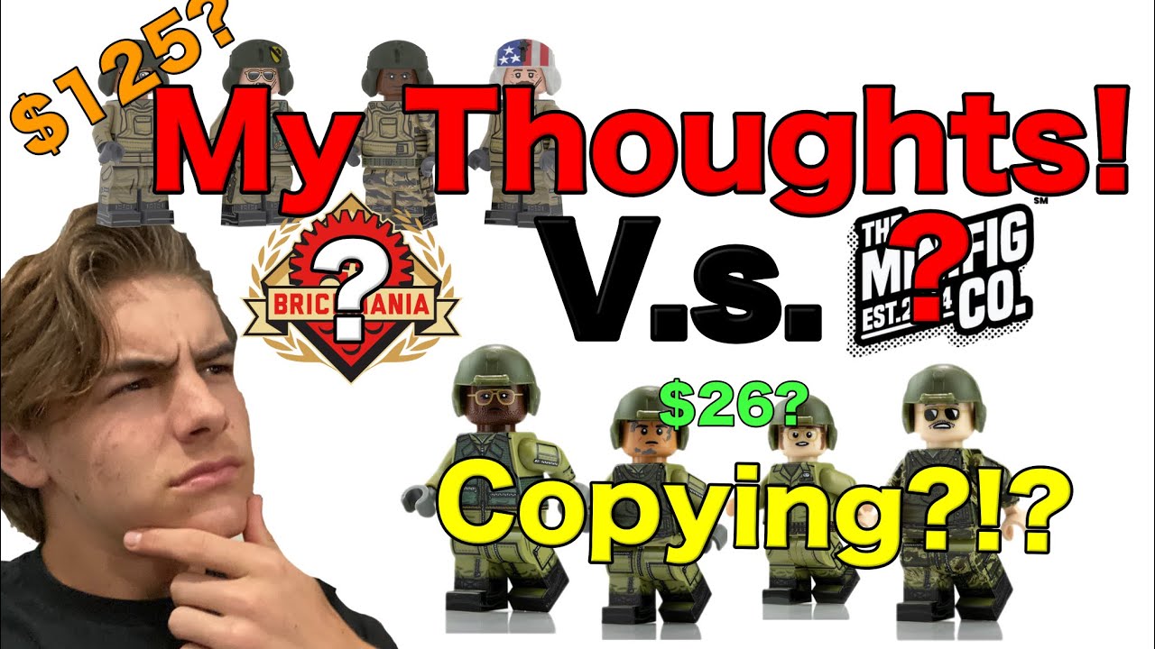 Brickmania copying the Minifigco?!?!? Or TMC copying Bkm?!?Brickmania V.s. Theminifigco My Thoughts!