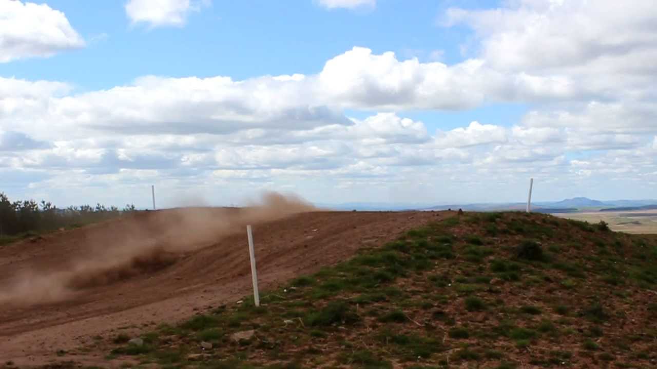 JOHN ADAMSON AT A MOTOCROSS TRAINING DAY AT DUNS WITH STUART FLOCKHART