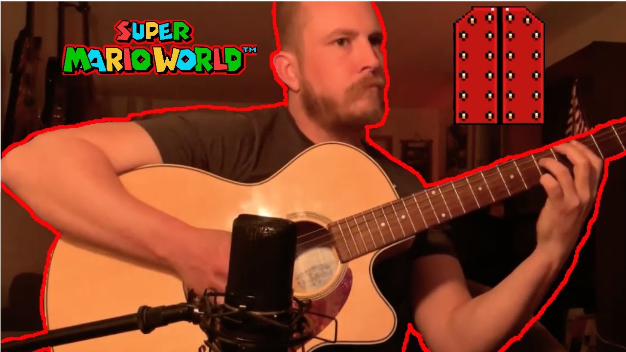 SUPER MARIO WORLD - CASTLE THEME (acoustic)