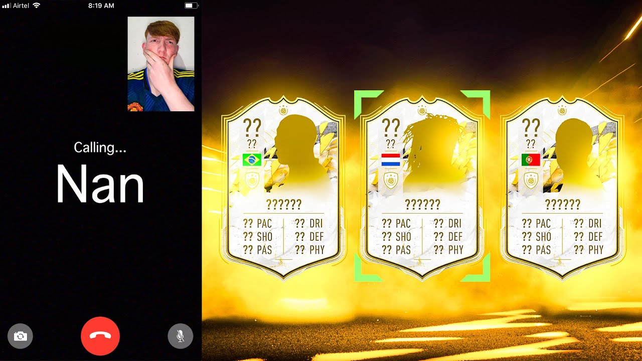 Nan chose my PRIME ICON PLAYER PICK!