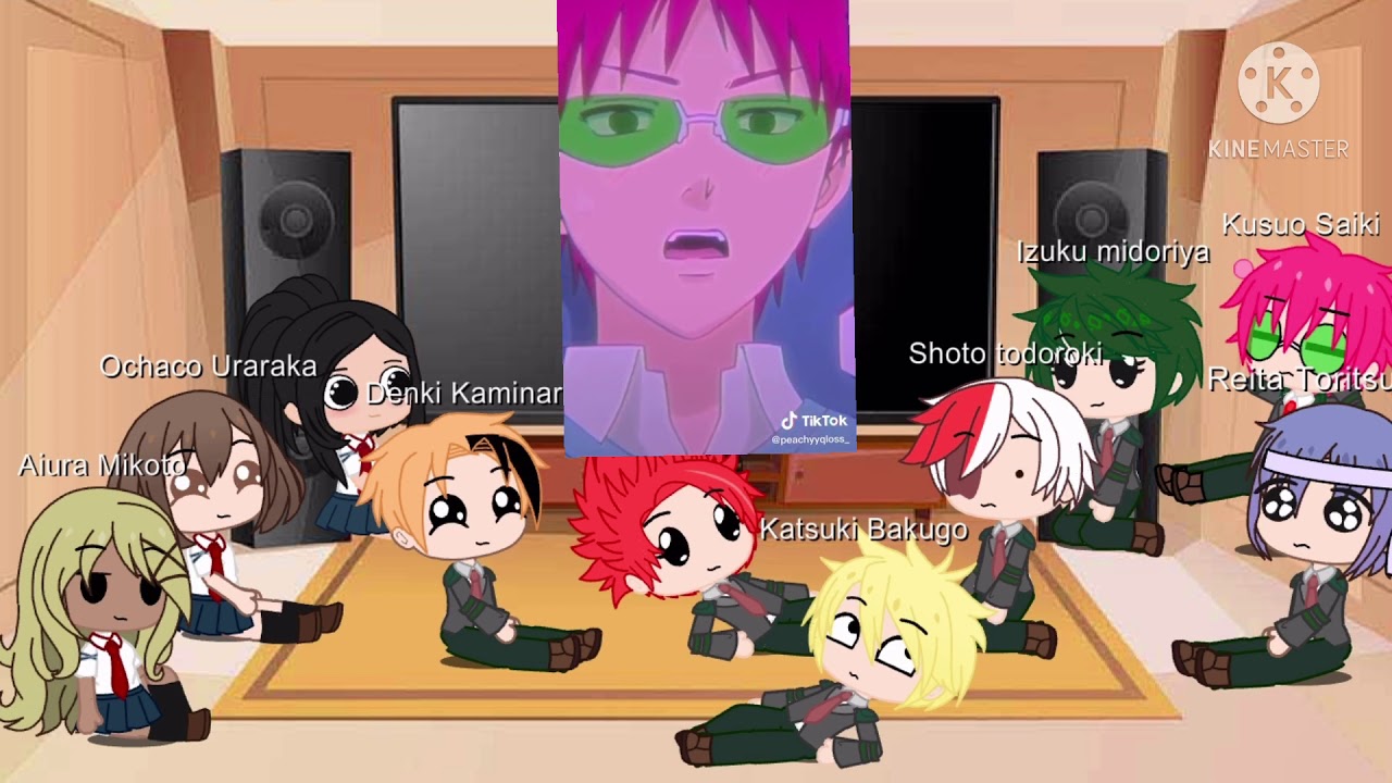 Saiki k. meets mha and reacts (2/3)| JC Potatoes