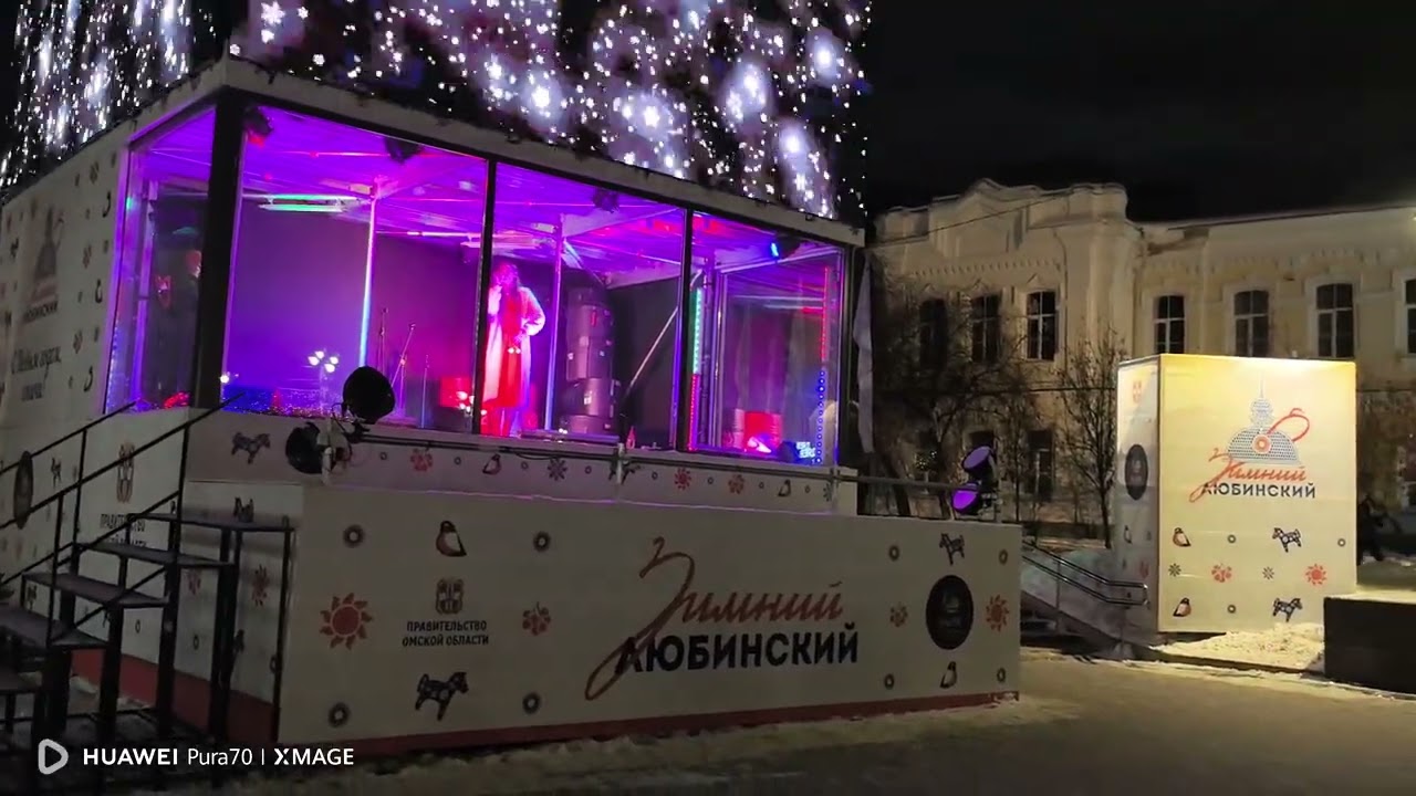 Зимний Любинский. г. Омск. Январь 2026 г.