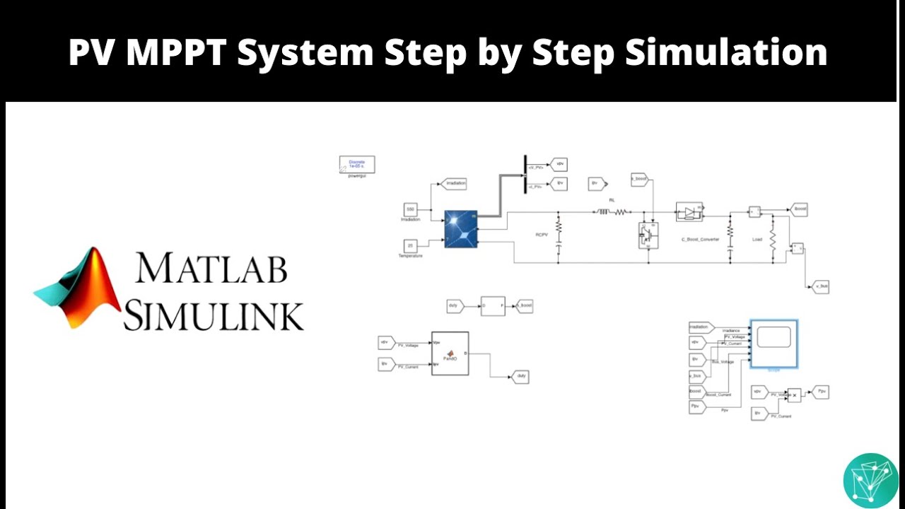 Пошаговое моделирование системы PV MPPT в MATLAB/Simulink!