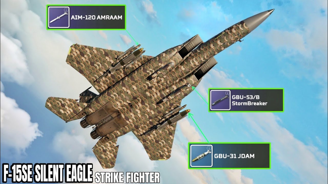 F-15SE SILENT EAGLE - 9.7k Gold Still Worth 🔥 MWT: TANK BATTLES