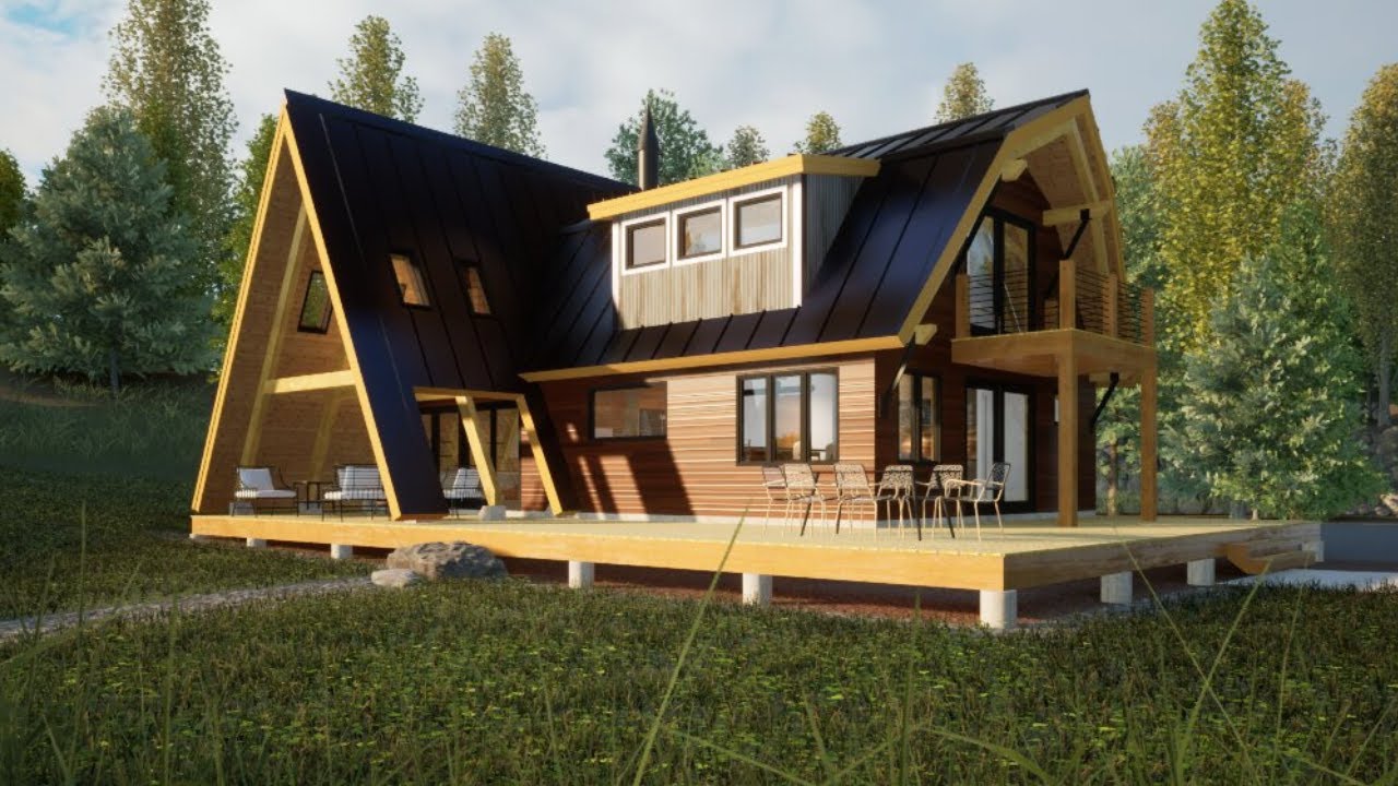 AntelopeValley Timber Frame Home - Predesign
