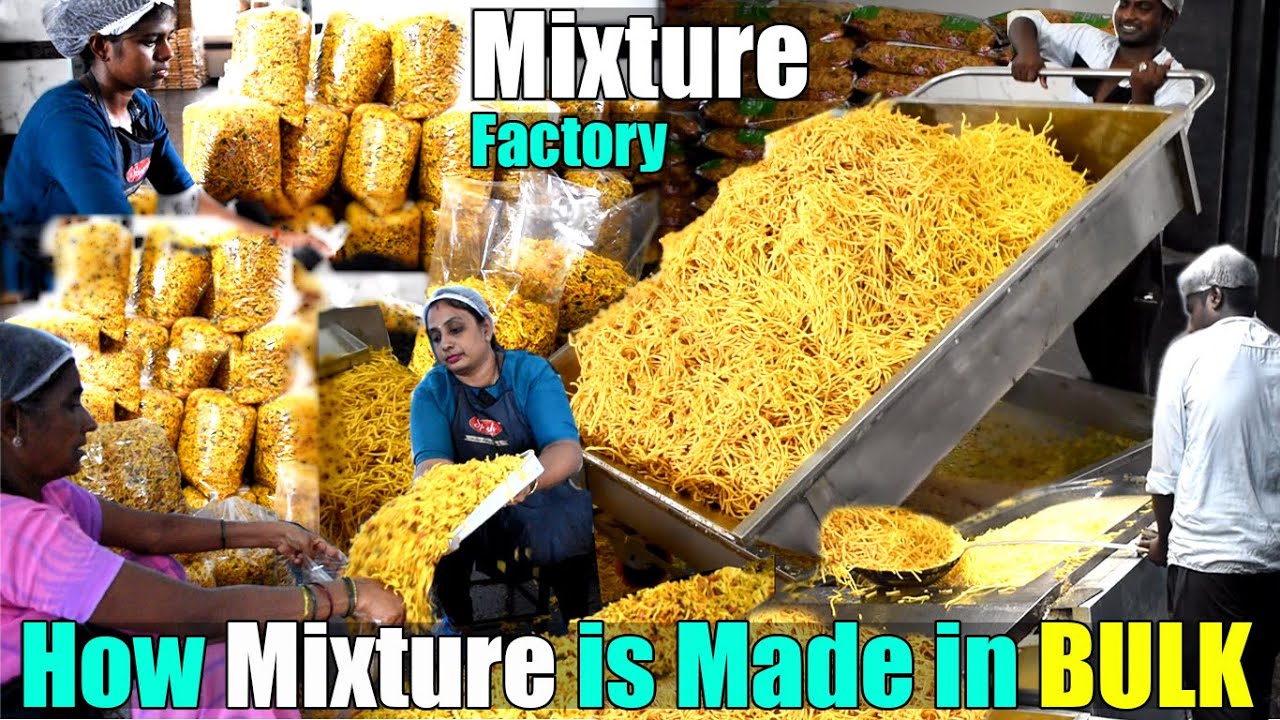 How Mixture are made in factory | How it's Made Mixture | Mega Food Factory | Street Food India