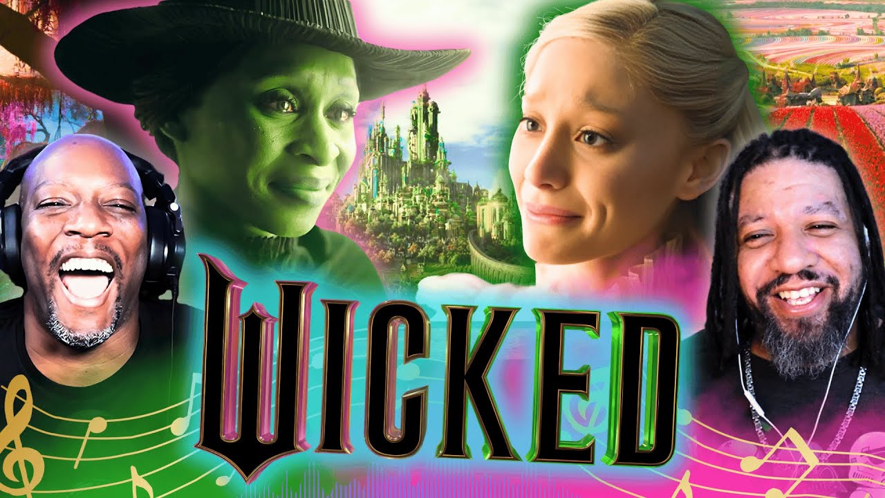 Two Guys Watching WICKED 2024 - First Time Watching - Out Here Feeling Giddy 😂