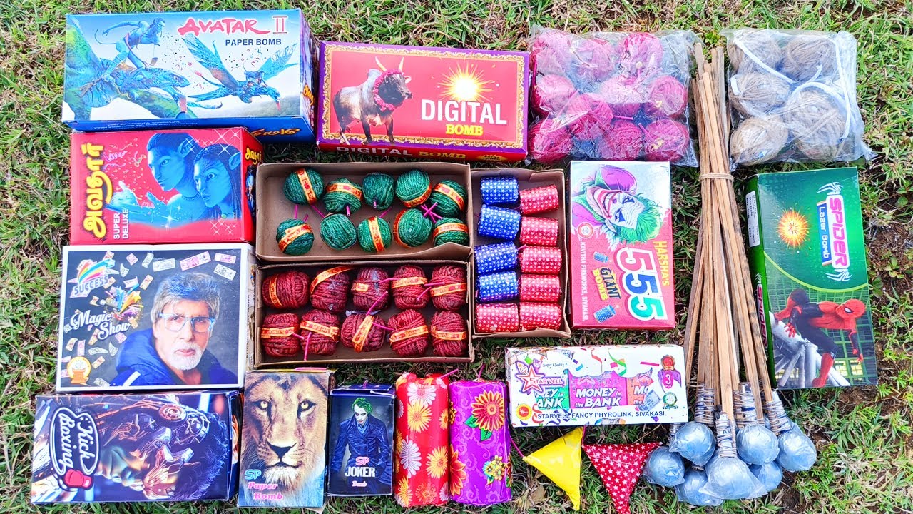 🔥நாட்டு வெடி....☠️💣Dangerous Crackers Bursting || Diwali Day Crackers Bursting 🧨 || Village Fun