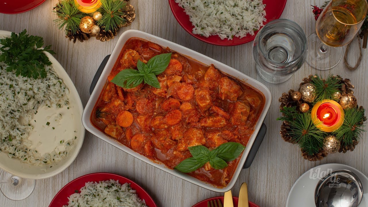 Chopped Chicken Stew