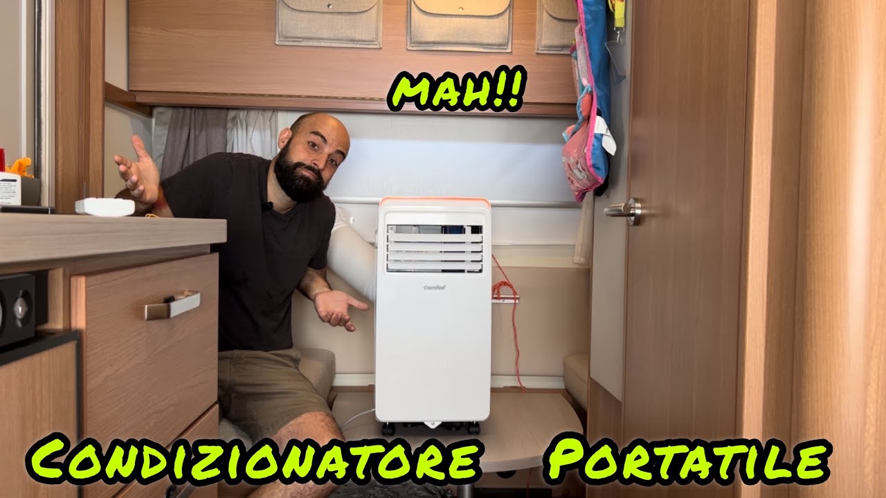 CONDIZIONATORE PORTATILE IN ROULOTTE