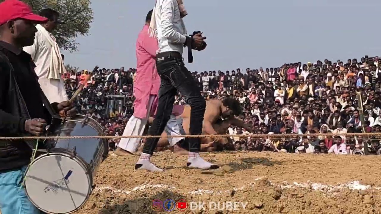 बिना पहलवान को चित किए ही राजस्थान के पहलवान ने मान ली जीत दर्शको ने फिर जो किया 😡#kushti #dangal 