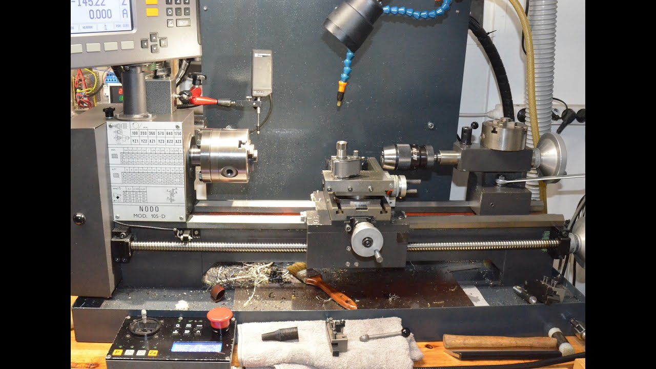 configuracion Torno con Mach3 y servomotores SGDH yaskawa