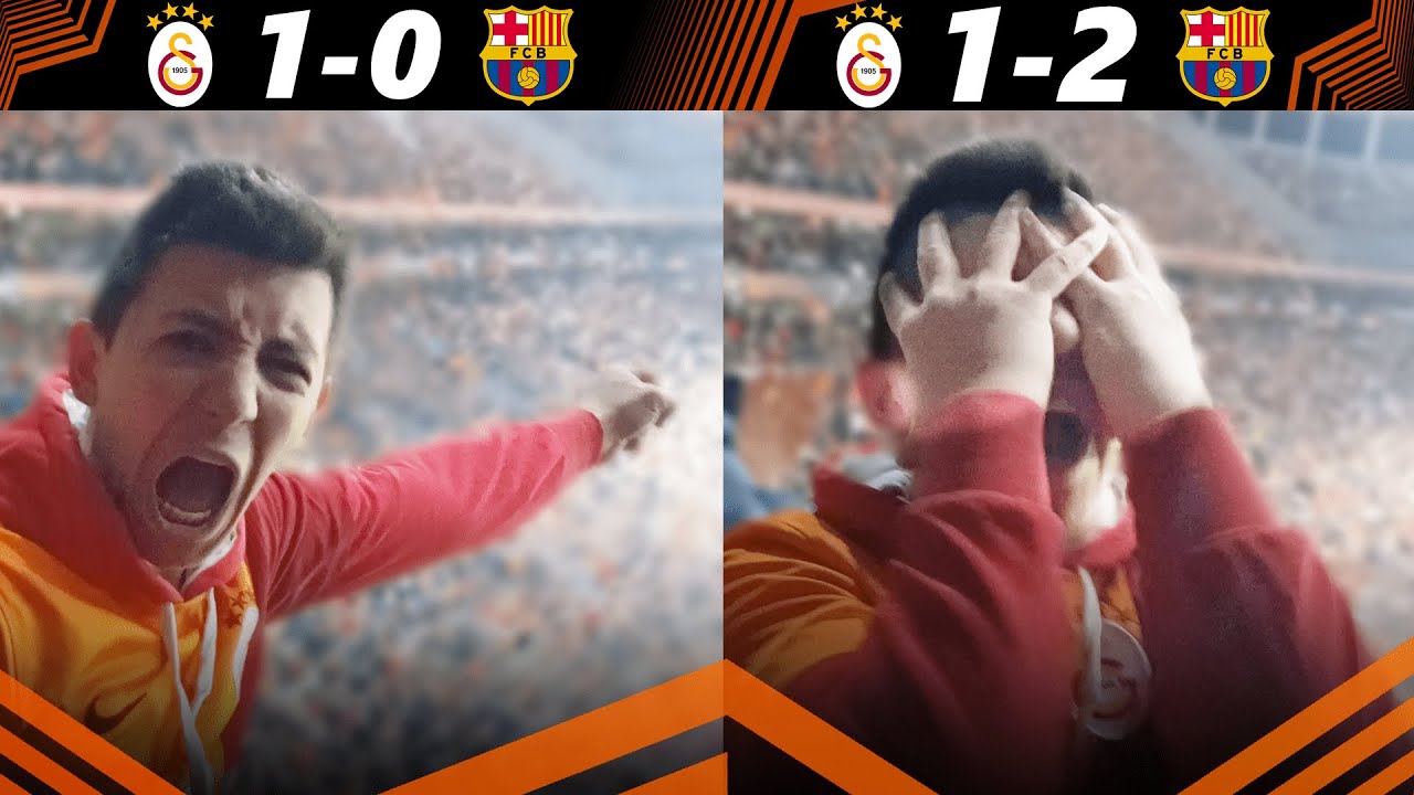 MARCAO ATTI STADYUM YIKILDI 🔥 Galatasaray - Barcelona Stad Vlog