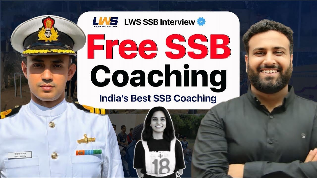 Free SSB Coaching😍 Best For Upcoming SSB Interview 2025 Aspirants! Check Full Details- LWS