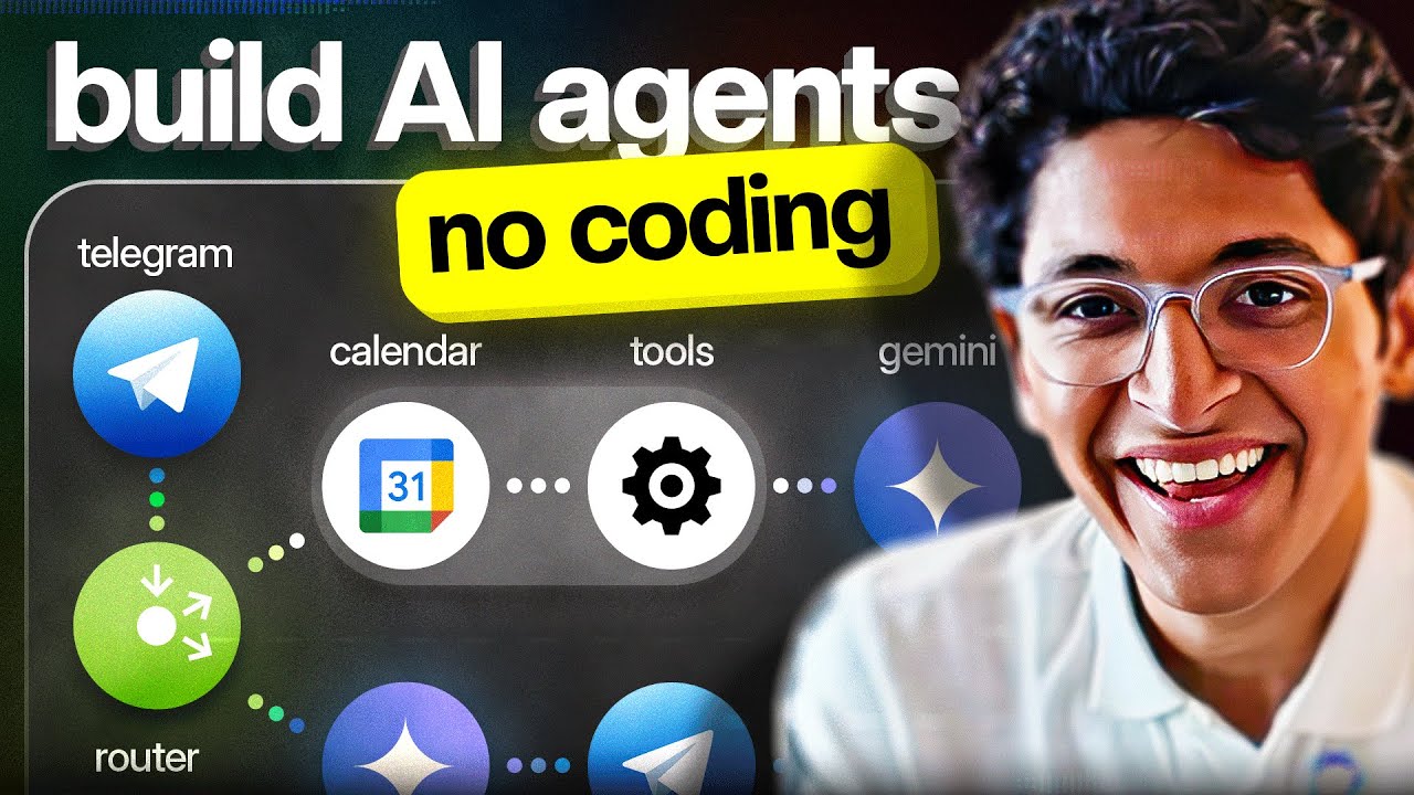 Создайте своего первого ИИ-агента за 30 минут (без кодирования)