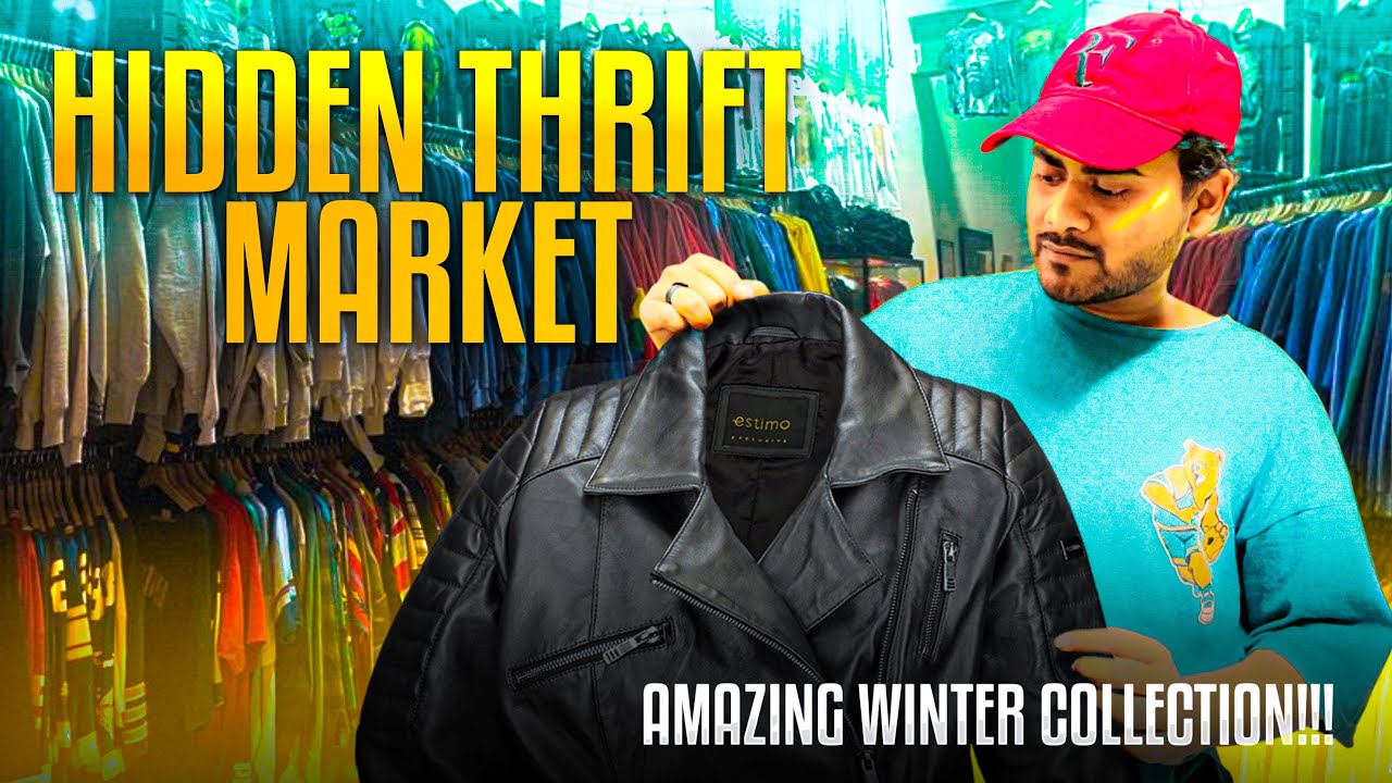 Hidden Thrift market winter collection  🧥 | delhi hidden thrift market shopping 
