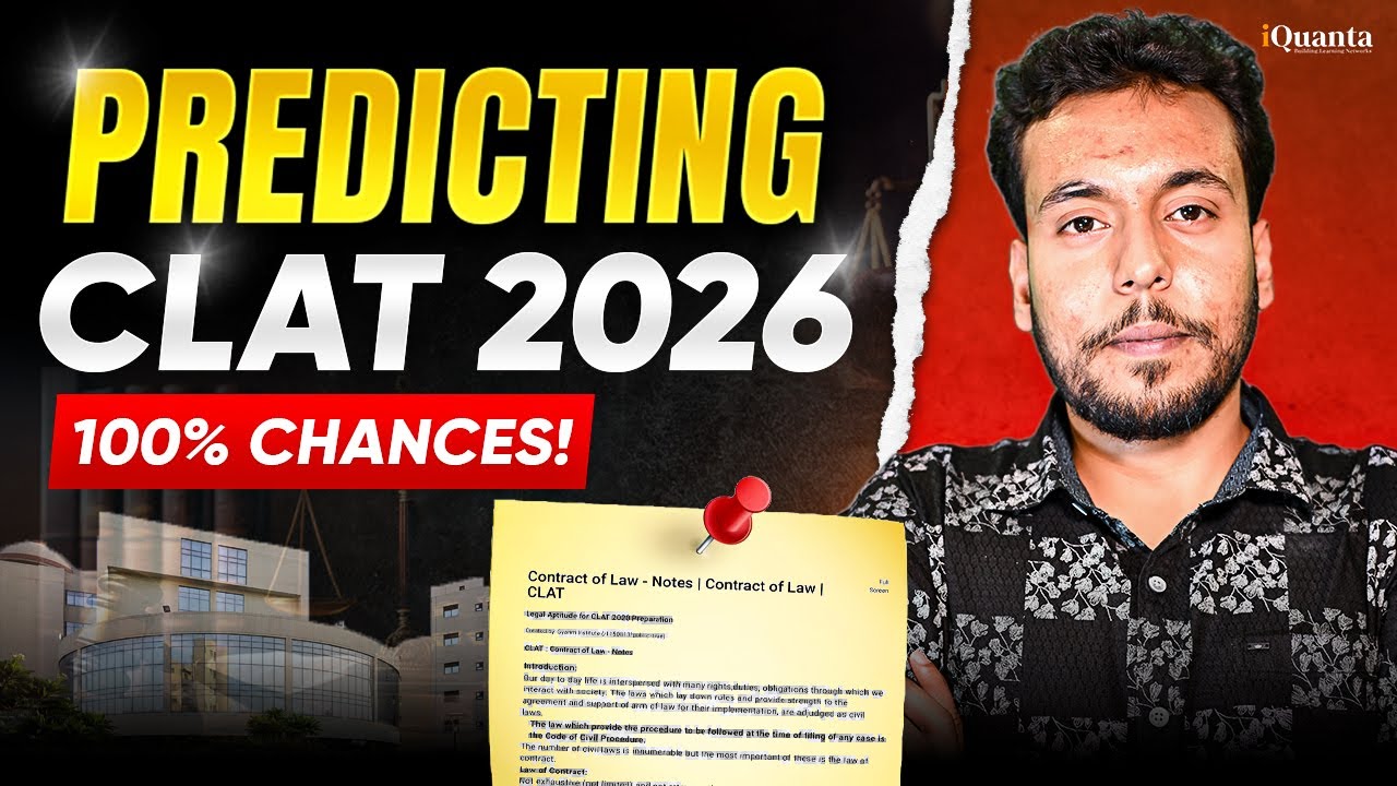 CLAT 2026 Prediction: Most Expected Questions & Full Paper Breakdown