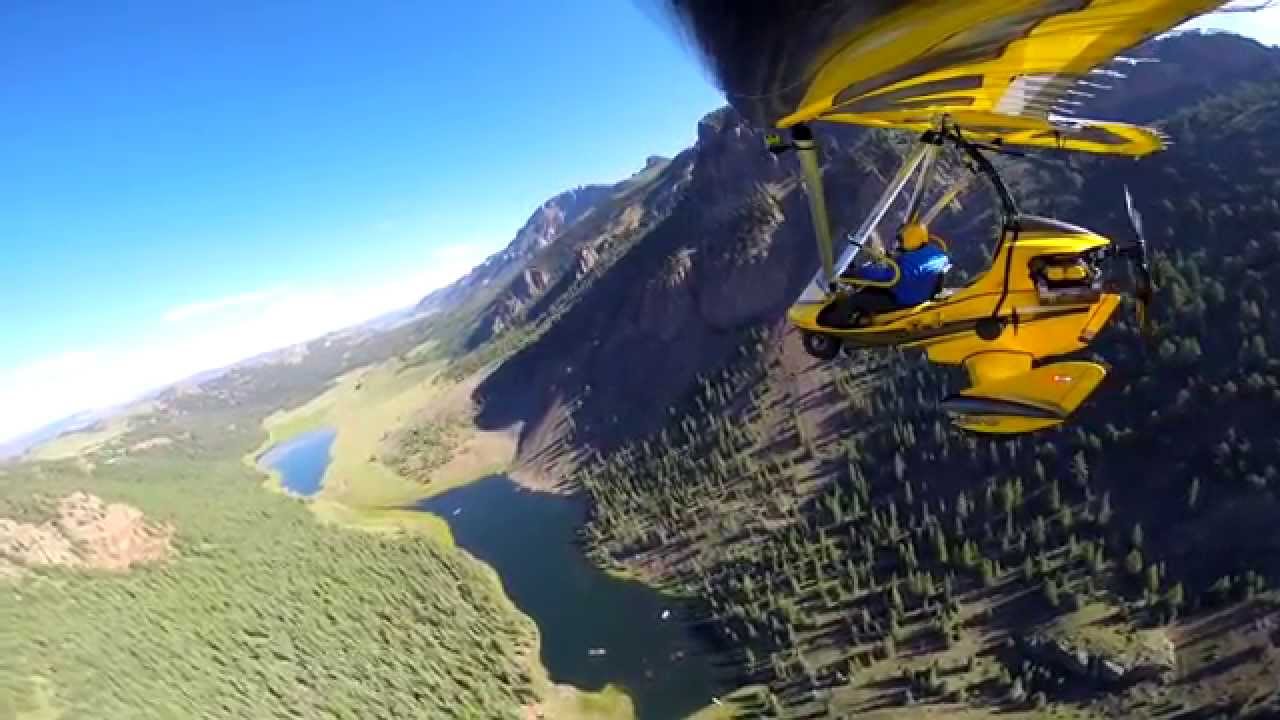 Beautiful Flight over Creede Valley, Colorado