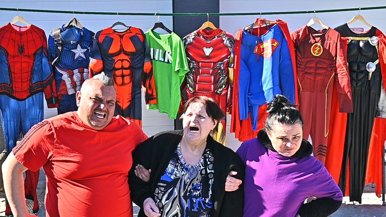 We Become Random Superhero To Save Our Mother