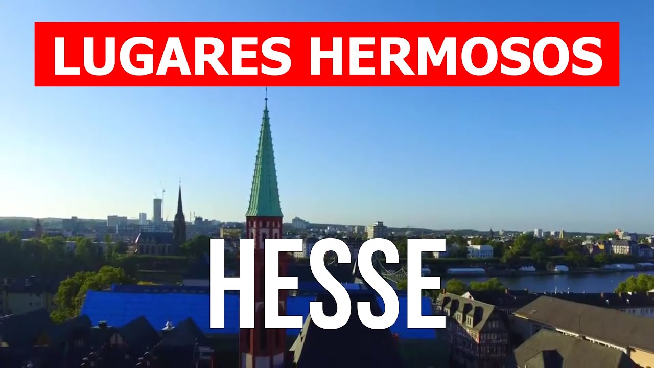 Viaje a Hesse, Alemania | Ciudades, turismo, vacaciones, naturaleza, paisajes | Dron 4k video