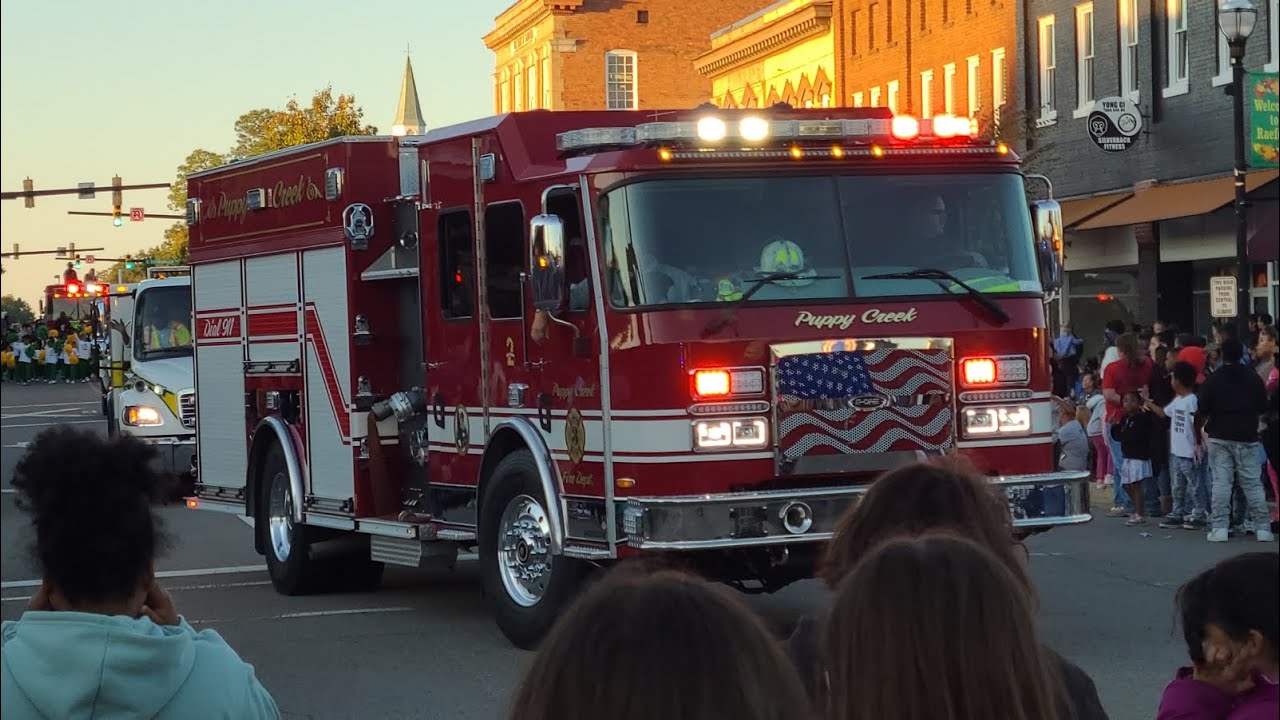 Raeford NC fall festival parade 2024 #firetruck #marchingband #subscribe #trending #classiccars #car