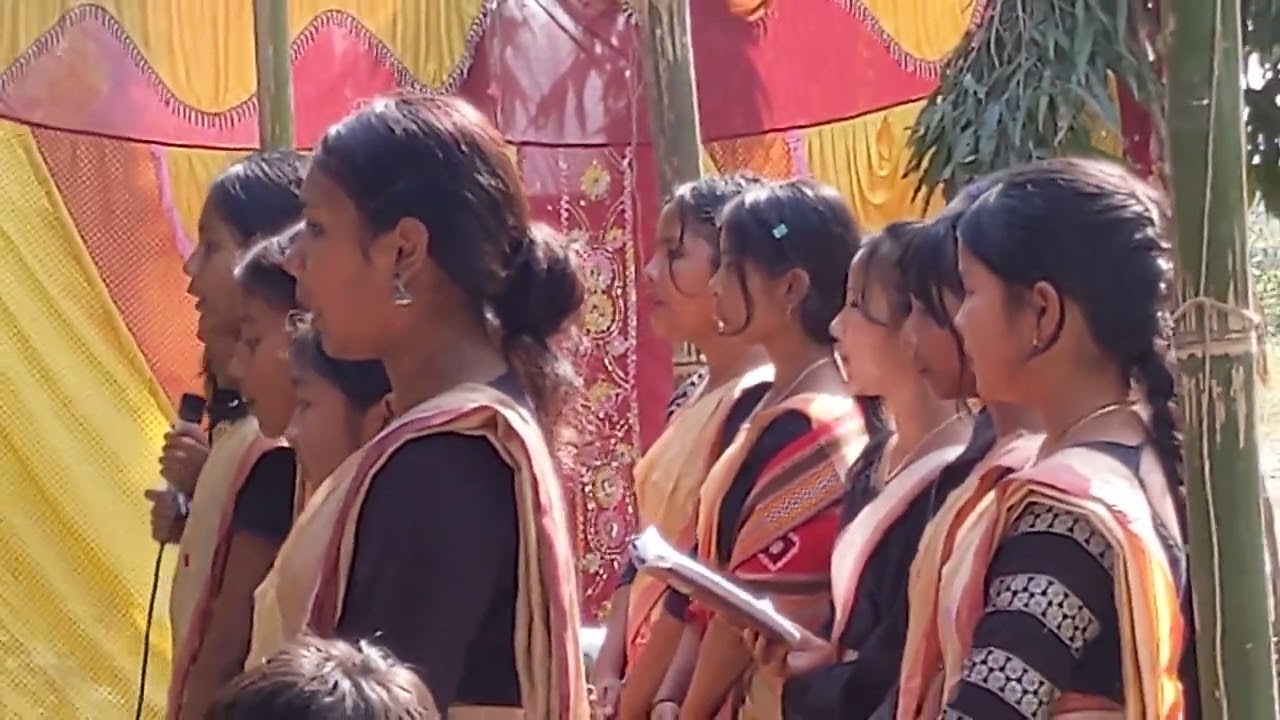 Sports Week: Song by students: Bezbhagati High School 