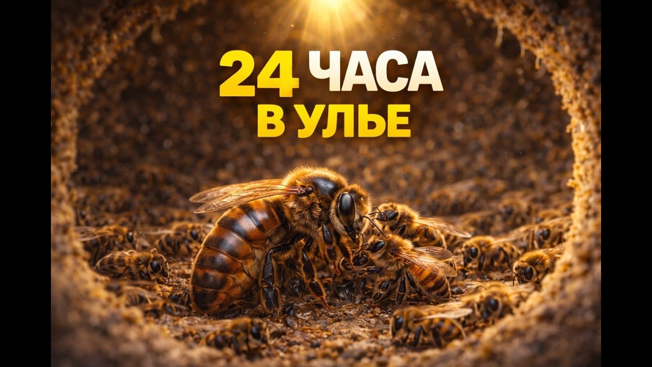 Один день из жизни пчелиной семьи. Тайная жизнь улья