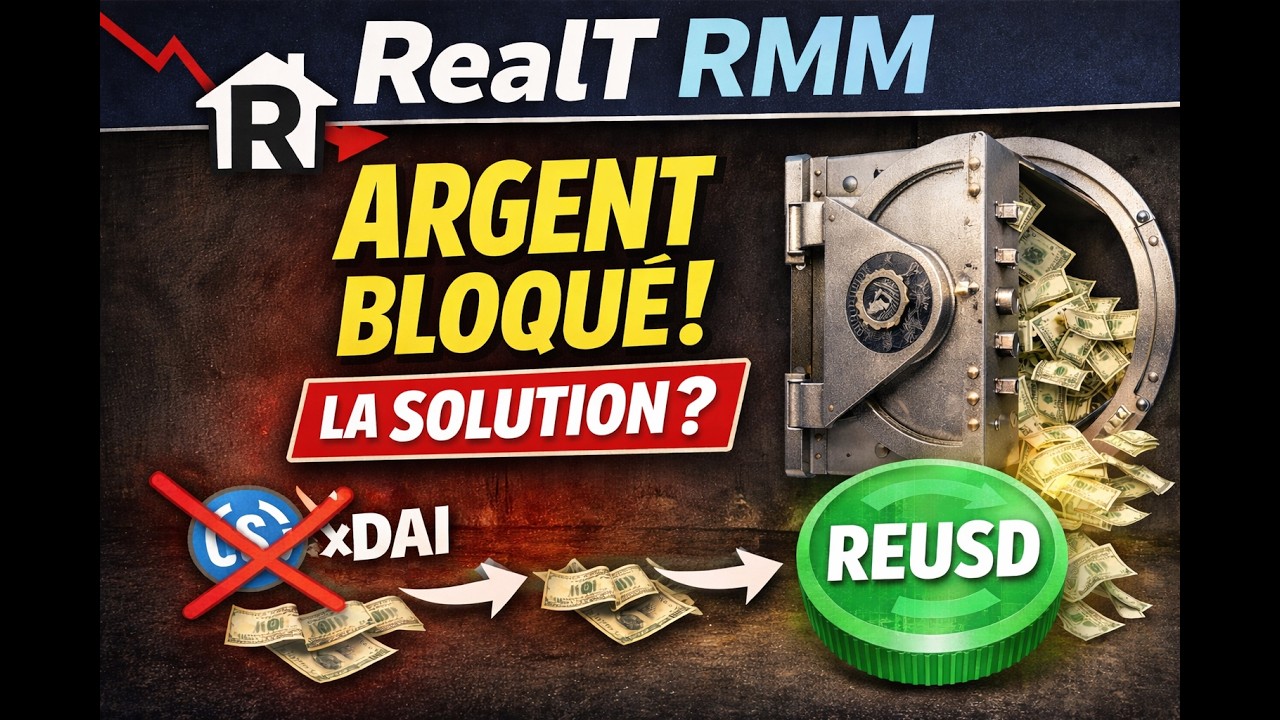 RealT RMM : que va devenir l’argent bloqué ? La solution REUSD expliquée