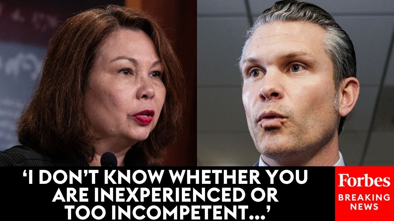JUST IN: Tammy Duckworth Tells Sec. Hegseth To His Face That His 'Failures' Have Been 'Staggering'