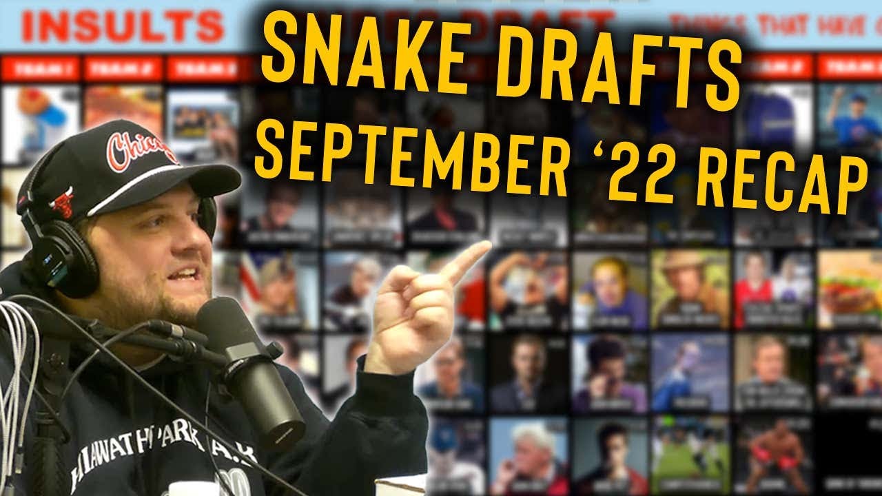 The Most Contentious Snake Draft Moments of the Month