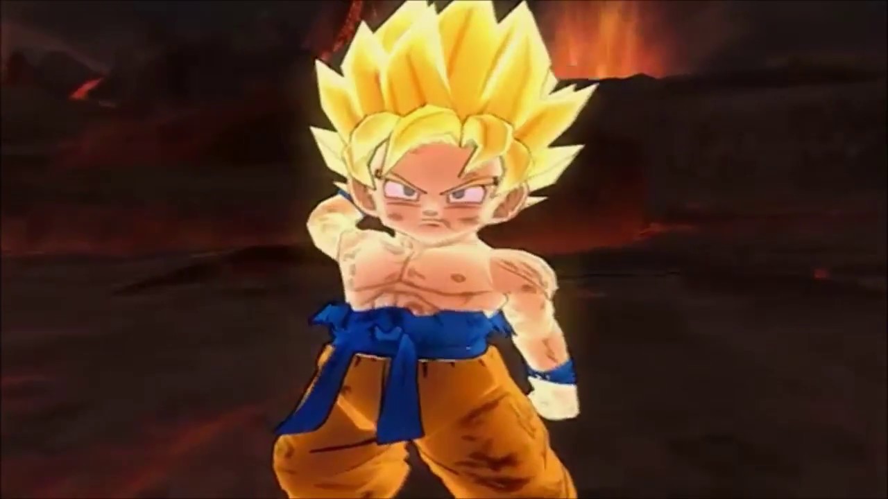 Goten(Shirtless) VS Vegeta Jr(ゴーテン（シャツレス）VSベジータジュニア)