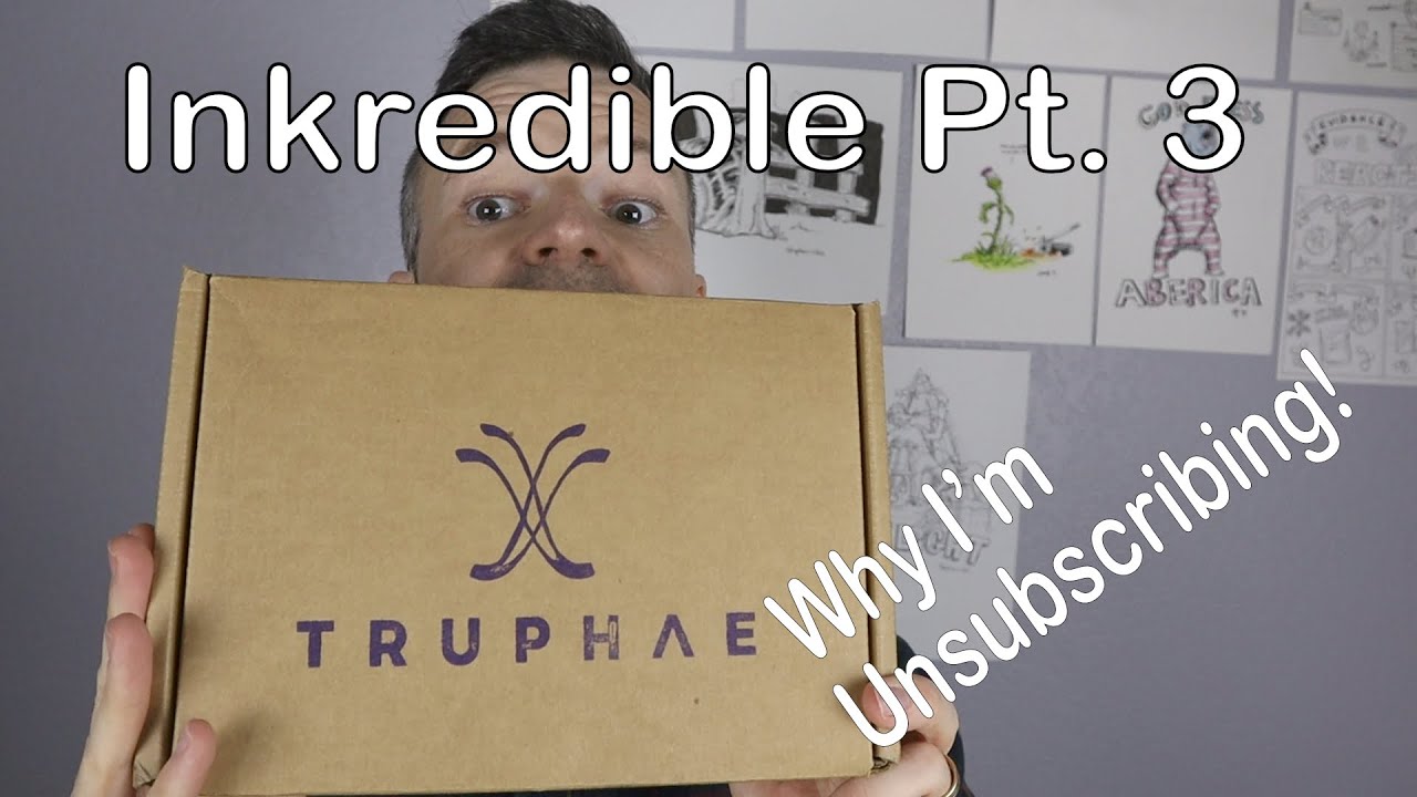 Truphae Inkredible box number 3: This is the End!