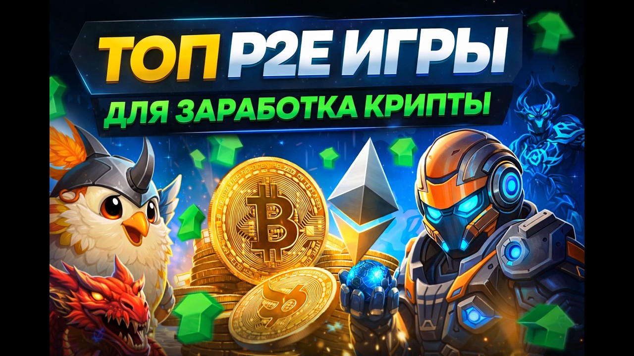 ТОП p2e игр без вложений - получи свою первую крипту