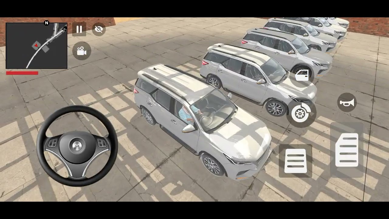 Franklin ka Ultimate White Fortuner Collection in Village 