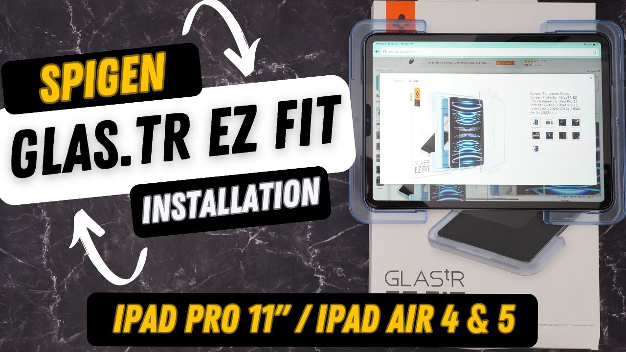 Spigen GlasTR EZ Fit for iPad Pro 11 / iPad Air 4 / 5 : Tempered Glass Screen Protector