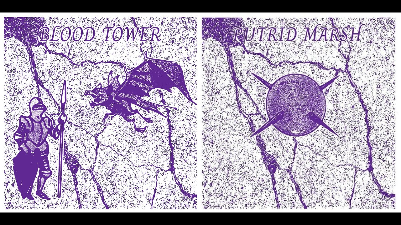 Blood Tower / Putrid Marsh (US) - S/T (Split 2024)
