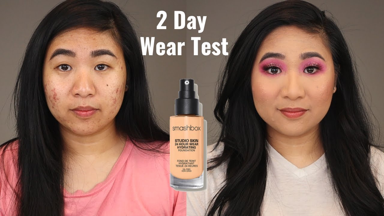 Smashbox Studio Skin 24 Hour Hydrating Foundation for Oily Skin | 2 Day Wear Test!