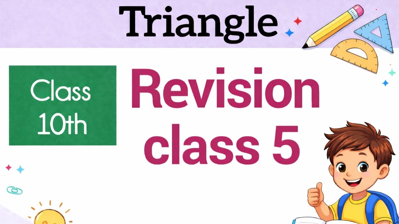 Class 10 Maths: Triangles Revision Class 05 | Tan Theta 