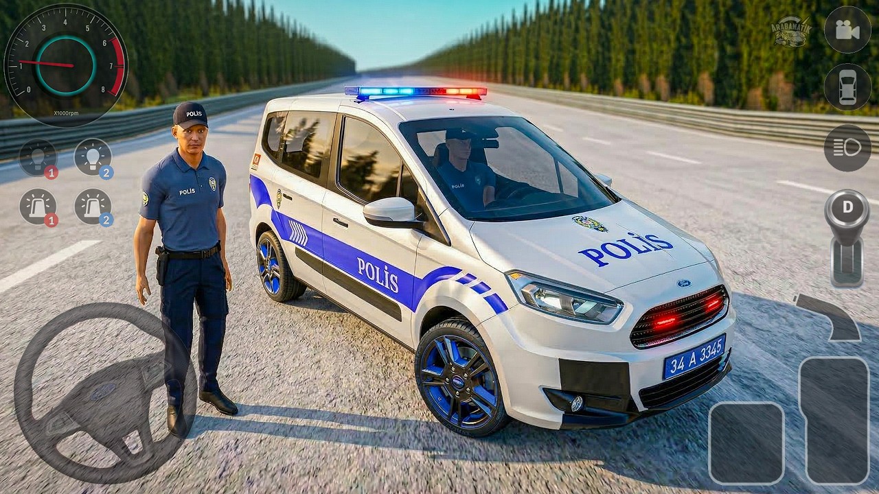 Ford Tourneo Türk Polis Arabası Sürüş Oyunu - Polis Oyunu 2026 #246 - Android GamePlay