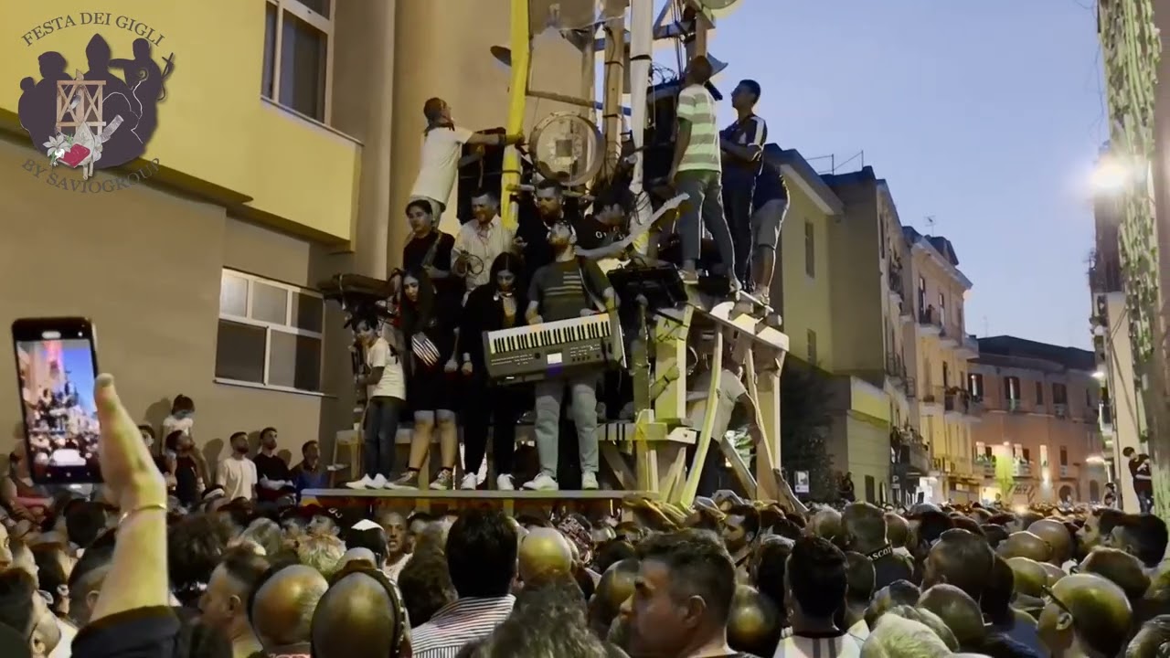 Nola 2023 - Giglio del Salumiere - Giglio Spogliato