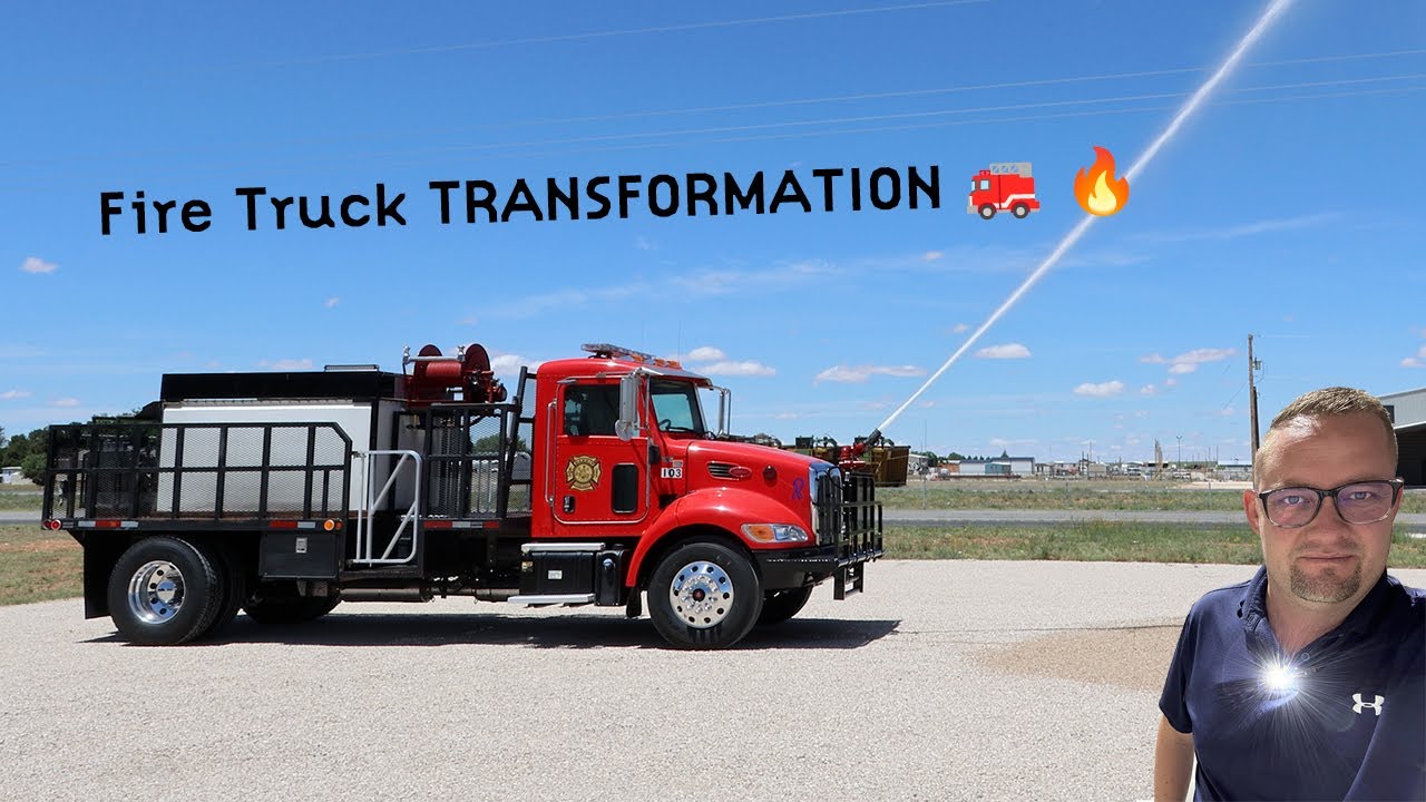 Could This Be the Best Fire Truck Detail You've Ever Seen? + Monitor Installation