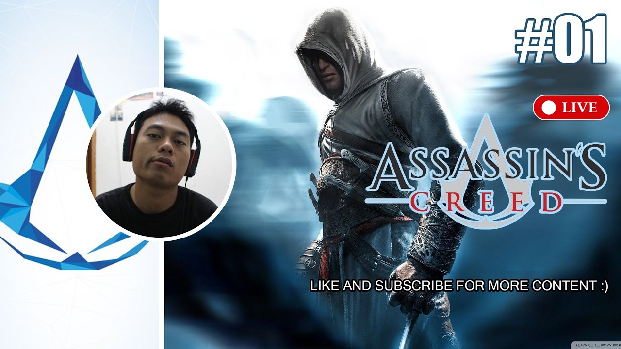 【ASSASSIN'S CREED 1】EPISODE 1 - PERTAMA KALI MENJADI 
