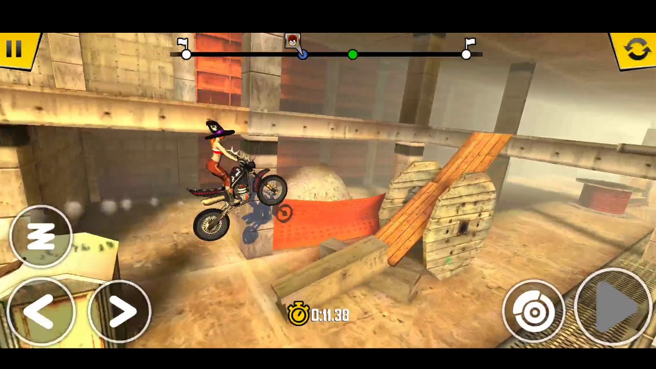 Trial xtreme 4 -Hot Girl stunt Motocross of Construction HD - #112  #11 Android Gameplay on Pc