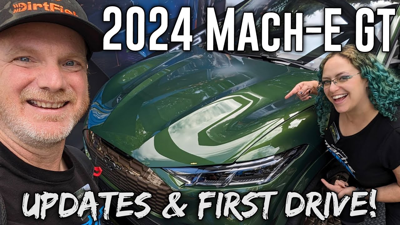 Mustang Mach-E GT 2024 года — быстрее и лучше — первый тест-драйв и обзор!