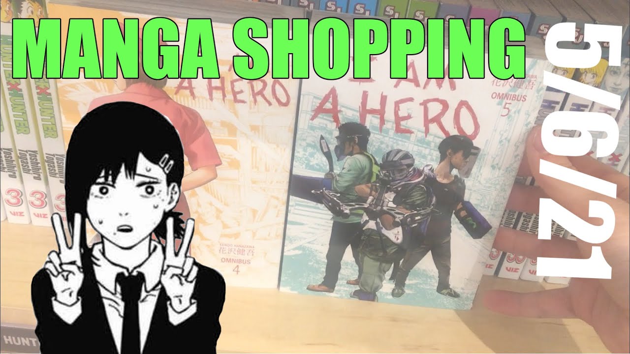 Manga Shopping |5/6/21| BAM! and Newbury Comics